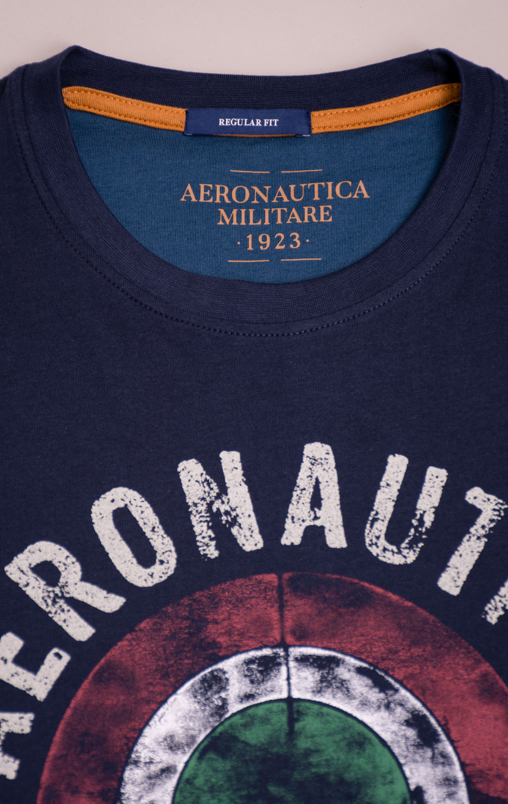 Футболка AERONAUTICA MILITARE big size SS 26/BD blue navy (TS 2538) 