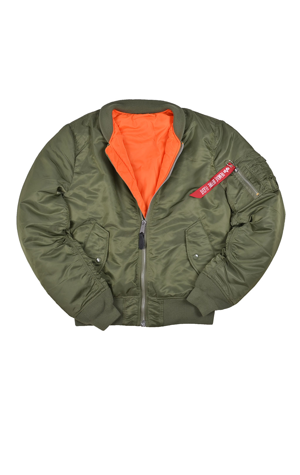 Бомбер ALPHA INDUSTRIES SLIM FIT MA-1 sage green 