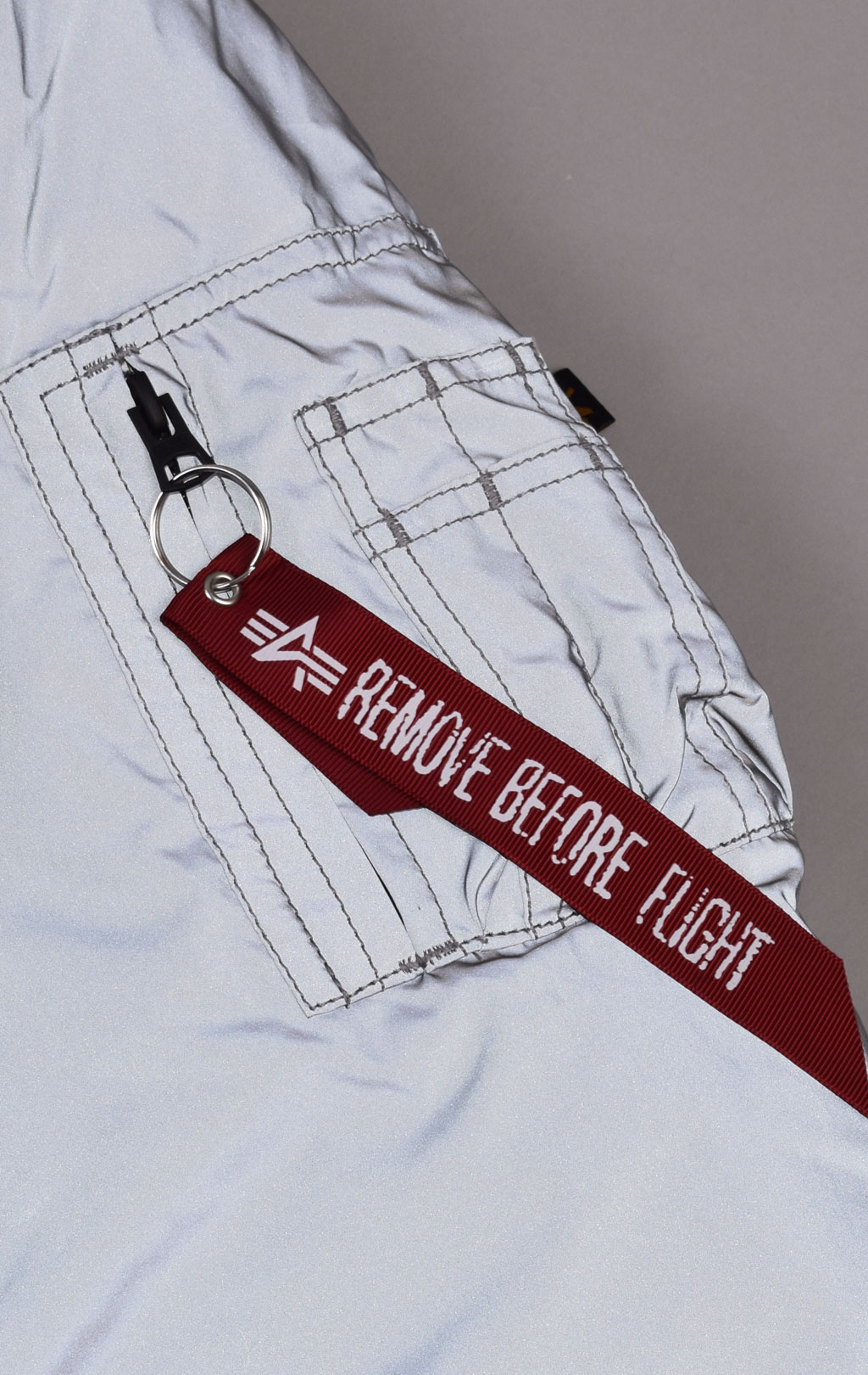 Аляска ALPHA INDUSTRIES REFLECTIVE N-3B silver/reflective 