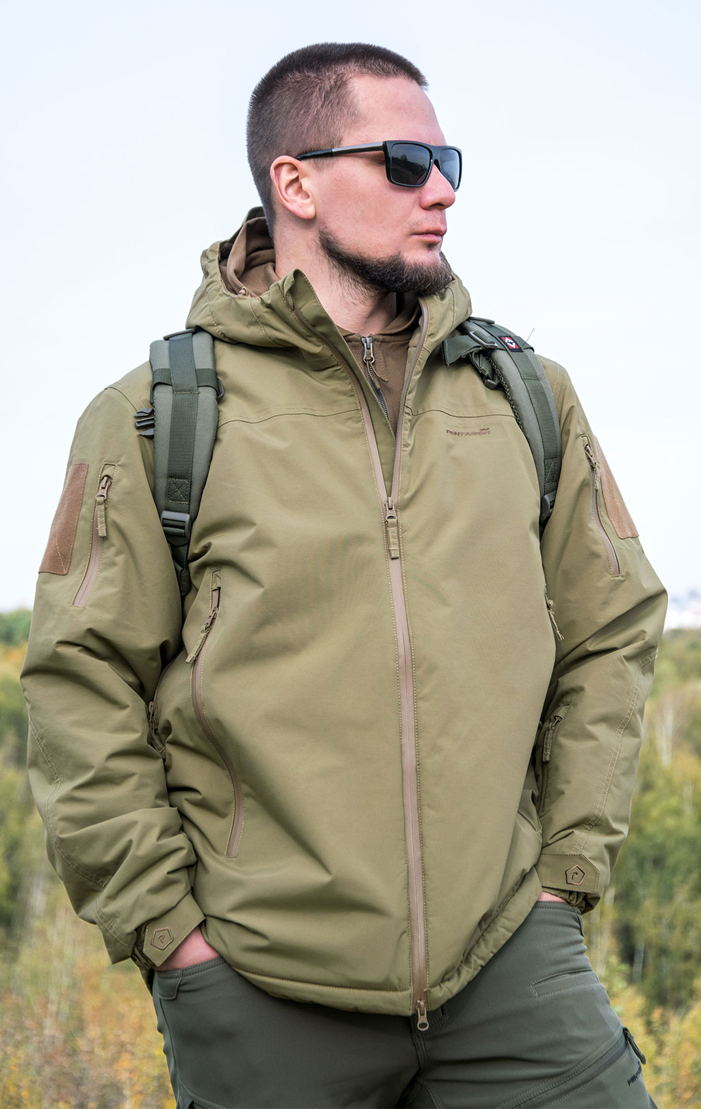 Куртка тактическая Pentagon LCP Primaloft coyote 01004 