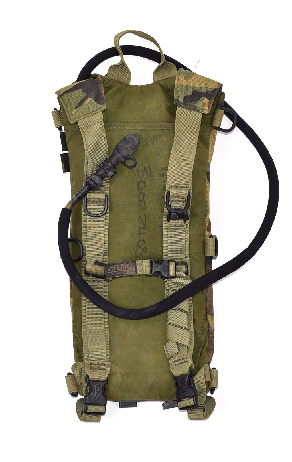 Питьевая система армейская CamelBak на молнии, горловина под клапаном, 3L dpm б/у 