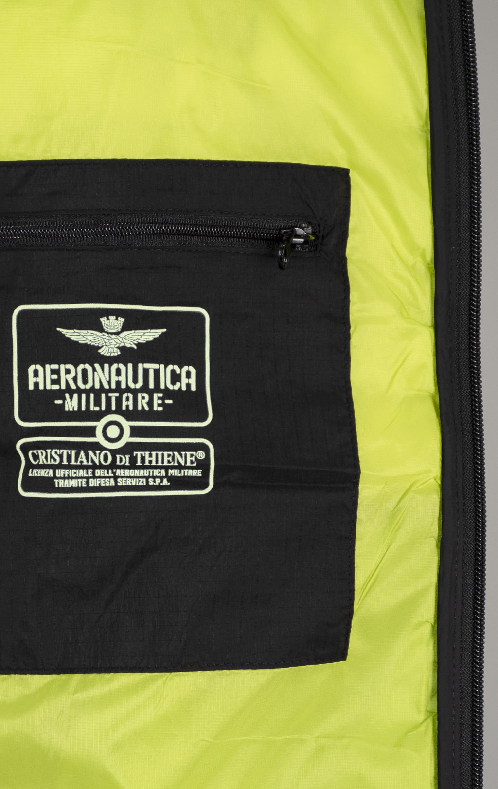 Куртка спортивная AERONAUTICA MILITARE FW 24/25/BD jet black (AF 487) 