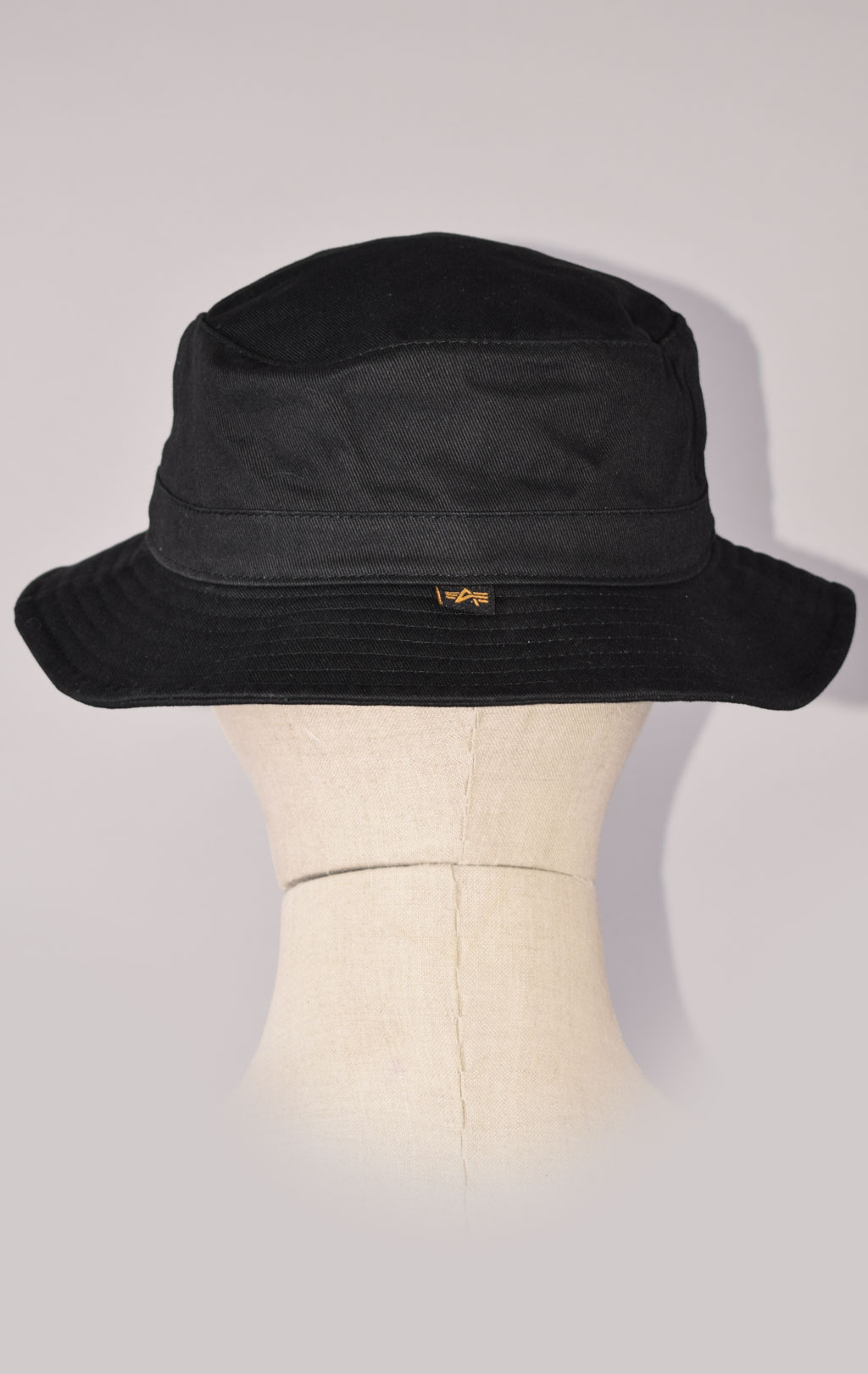 Панама ALPHA INDUSTRIES COTTON BUCKET HAT SS 23 black 