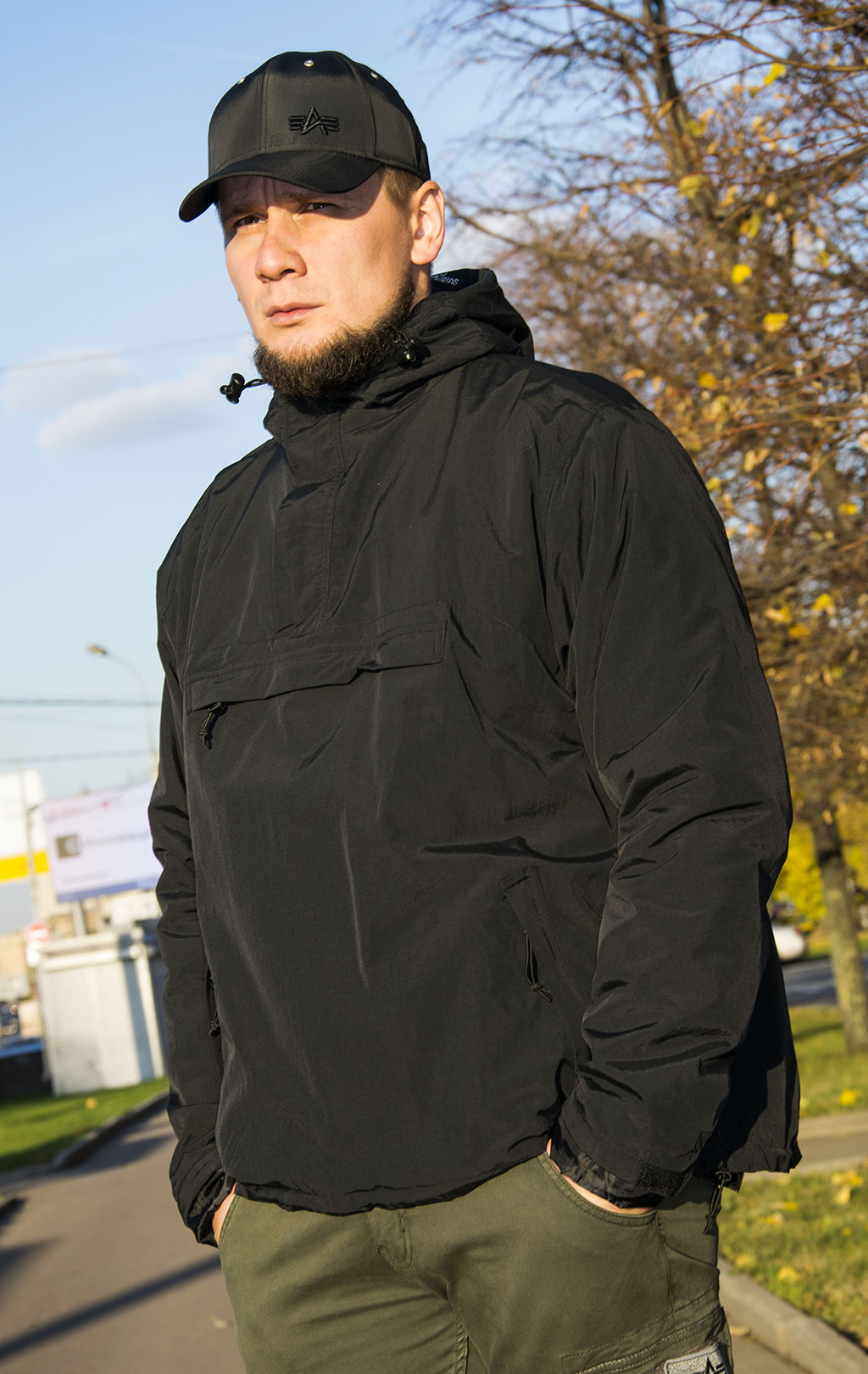 Анорак Surplus WINDBREAKER black 