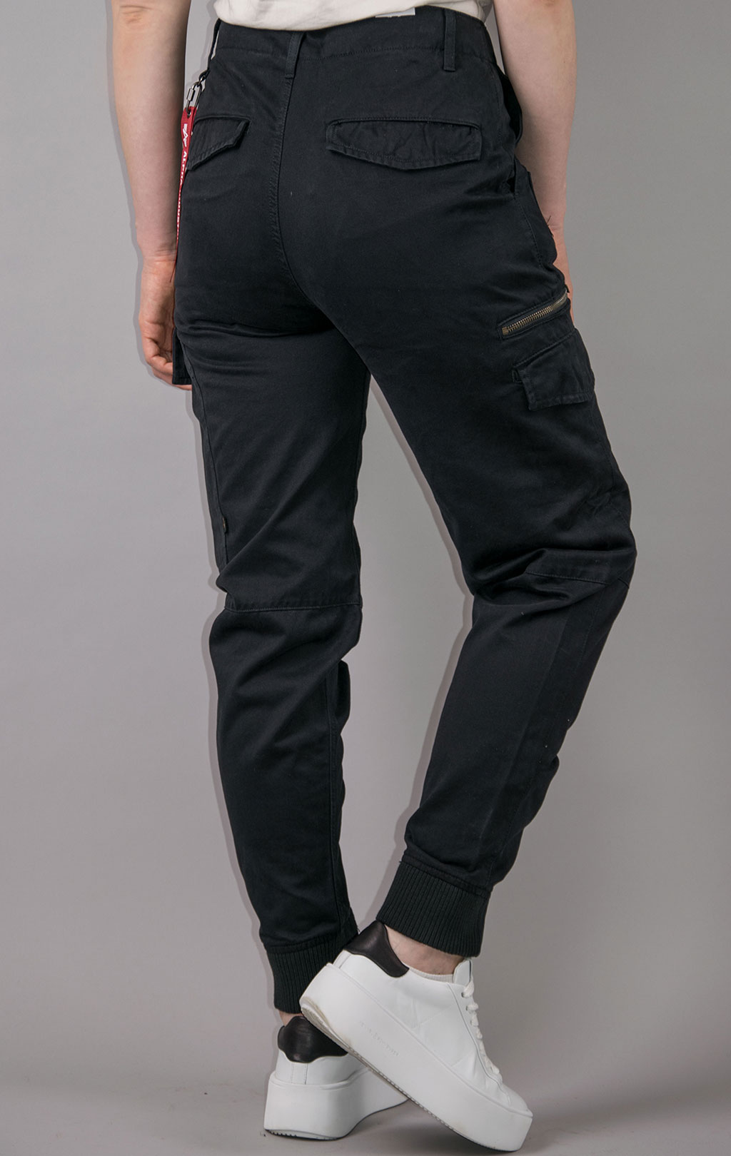 Брюки-карго ALPHA INDUSTRIES A-11 PANT black 