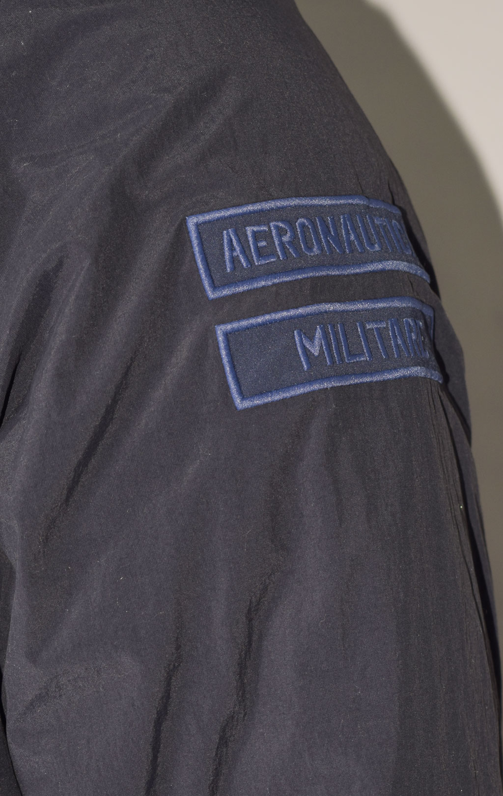 Куртка с капюшоном AERONAUTICA MILITARE FW 23/24 m/CN dark blue (AB 2093) 