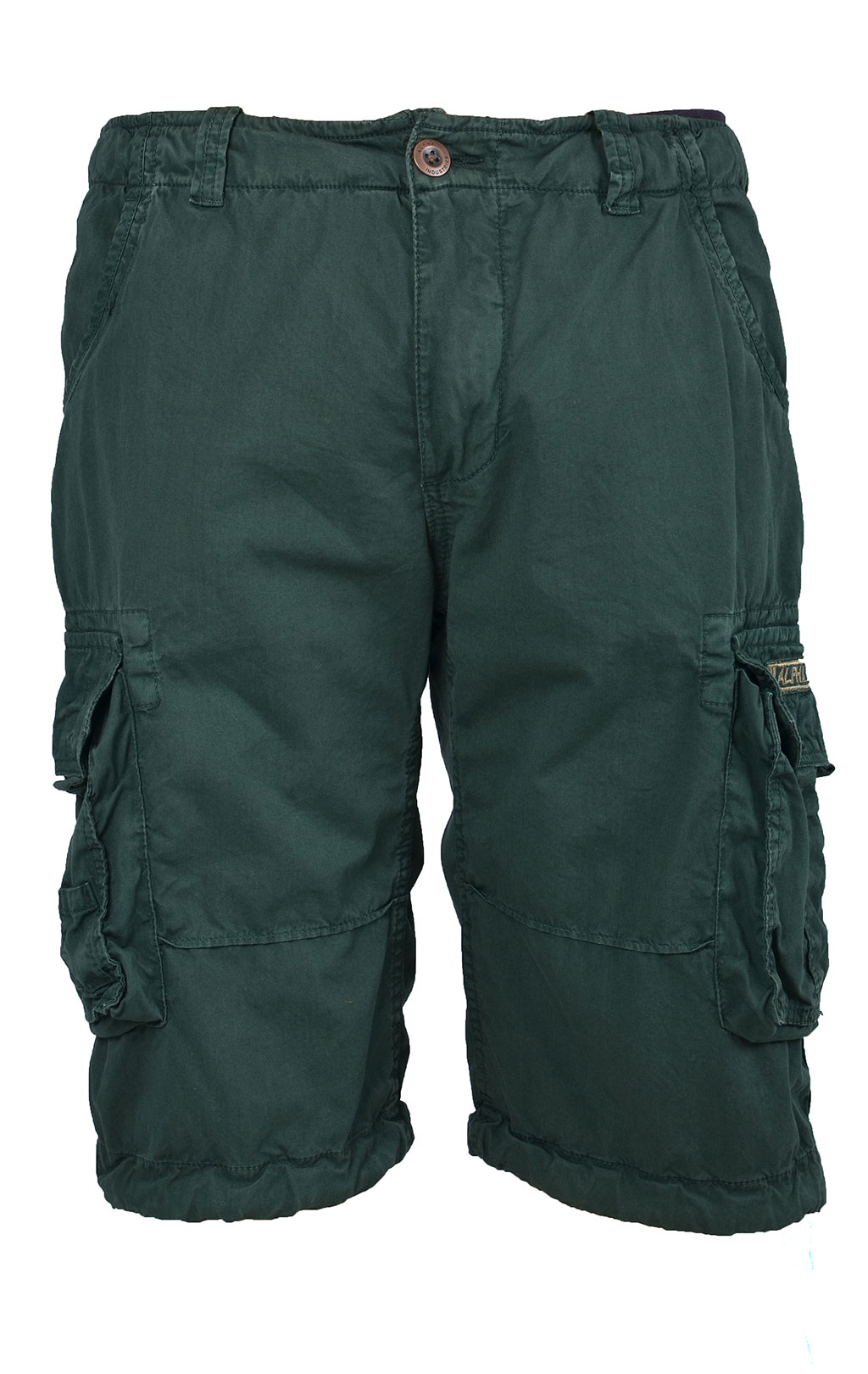 Шорты ALPHA INDUSTRIES JET big size petrol dark 