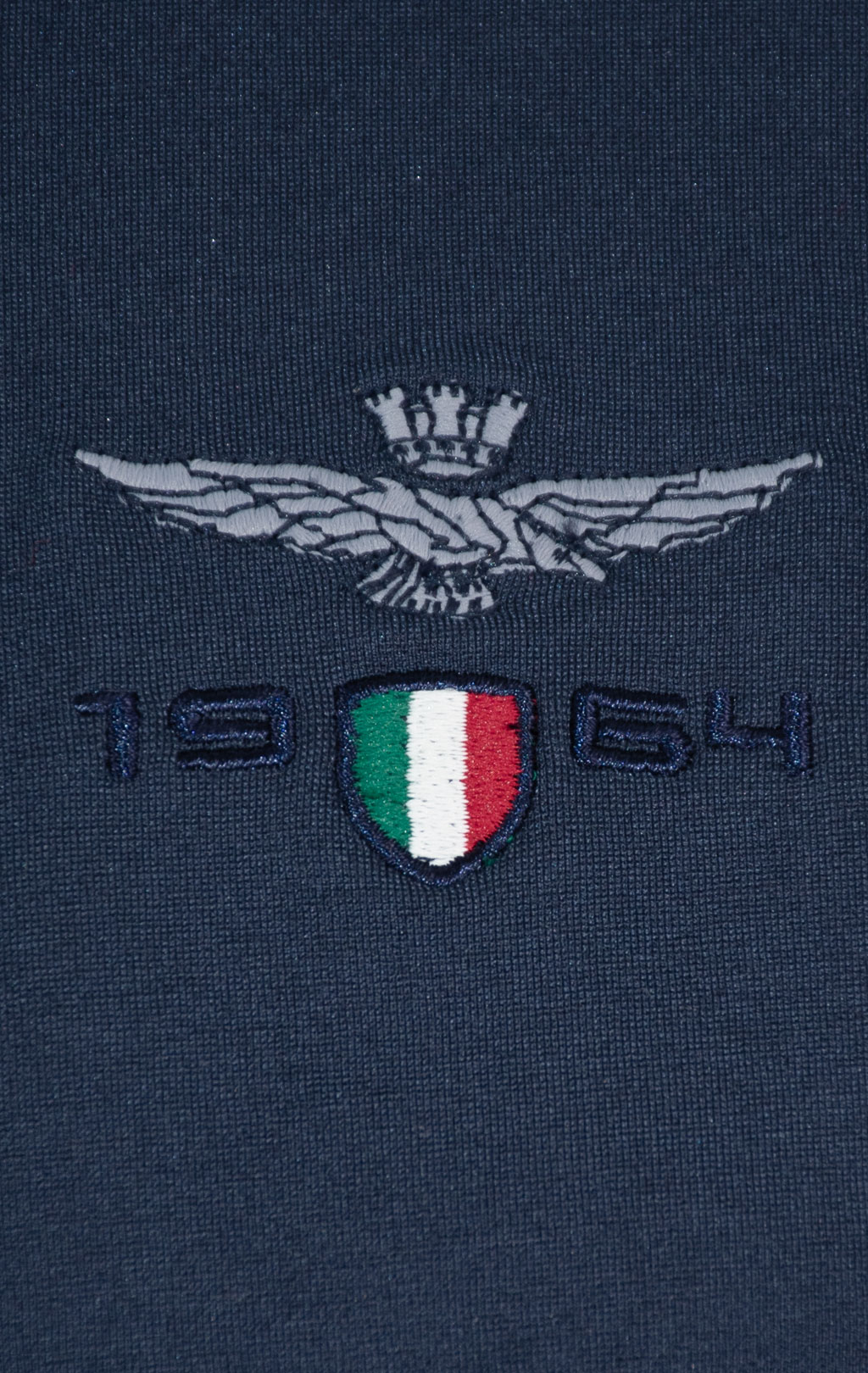 Толстовка с капюшоном AERONAUTICA MILITARE SS 25 m/BD blue navy (AF 497) 