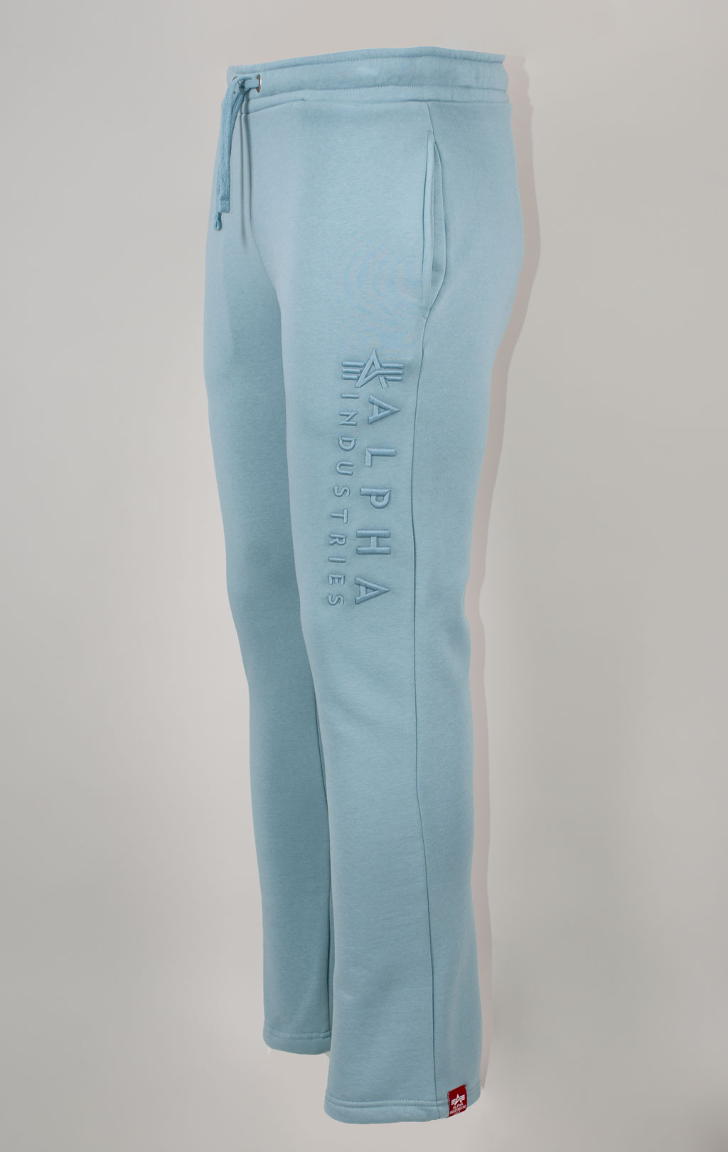 Брюки спортивные джоггеры ALPHA INDUSTRIES EMB JOGGER greyblue 