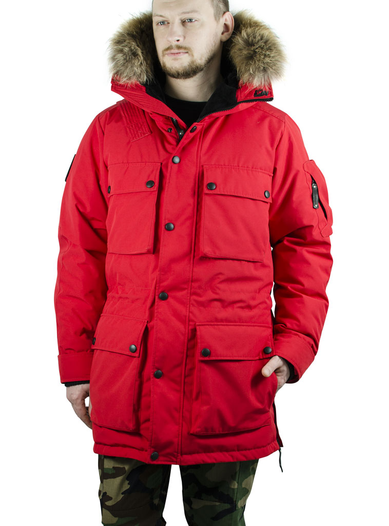 Куртка-аляска ARCTIC EXPLORER SP-19 red 