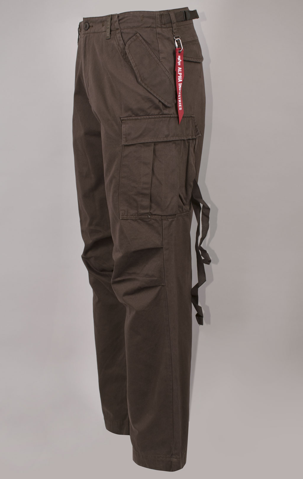 Брюки-карго парашюты ALPHA INDUSTRIES M-65 PANT FW 23/24 chocolate 