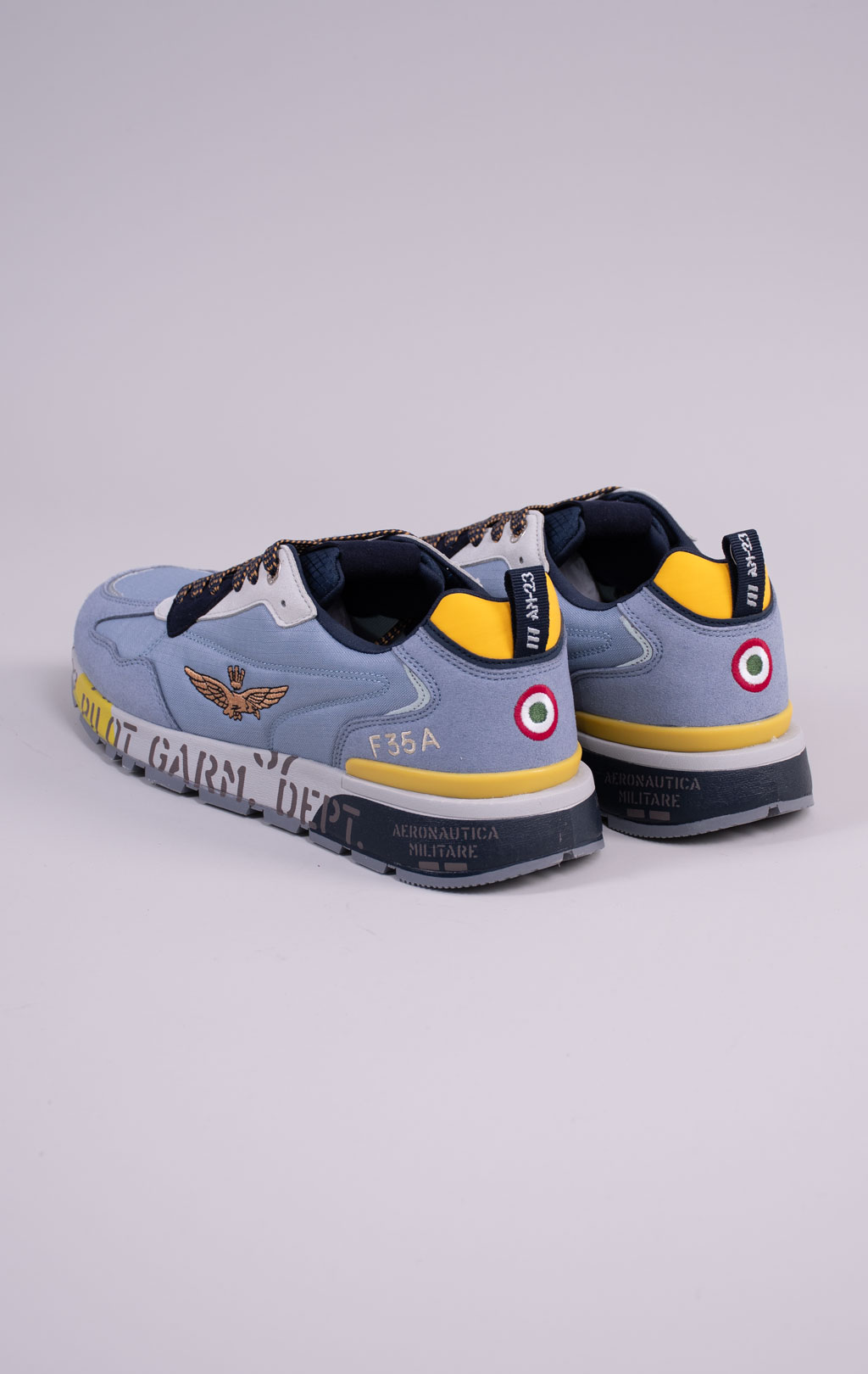 Кроссовки AERONAUTICA MILITARE (SC 0276) SS 26/CN azzurro 