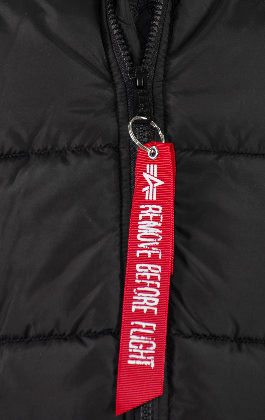 Жилет ALPHA INDUSTRIES HOODED PUFFER VEST FD black 