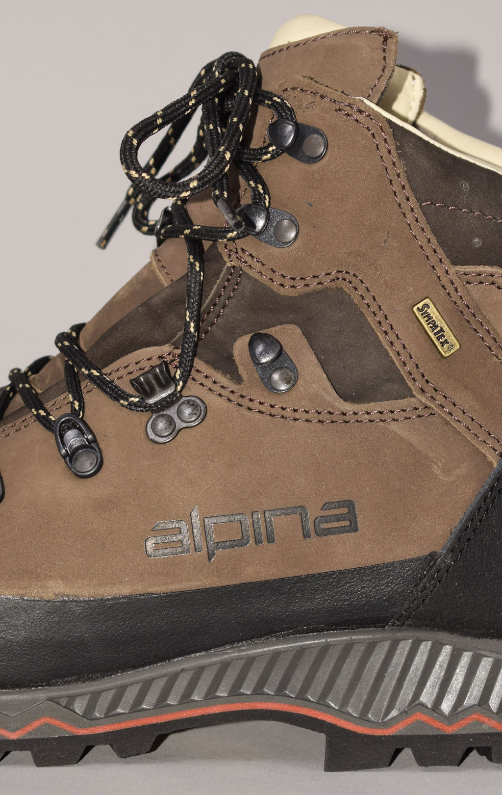 Ботинки- треккинговые ALPINA Gore-Tex (Sympatex) NEPAL brown 