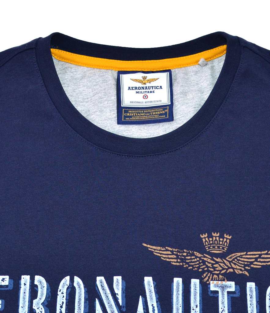 Футболка AERONAUTICA MILITARE blue navy (TS 1473) 