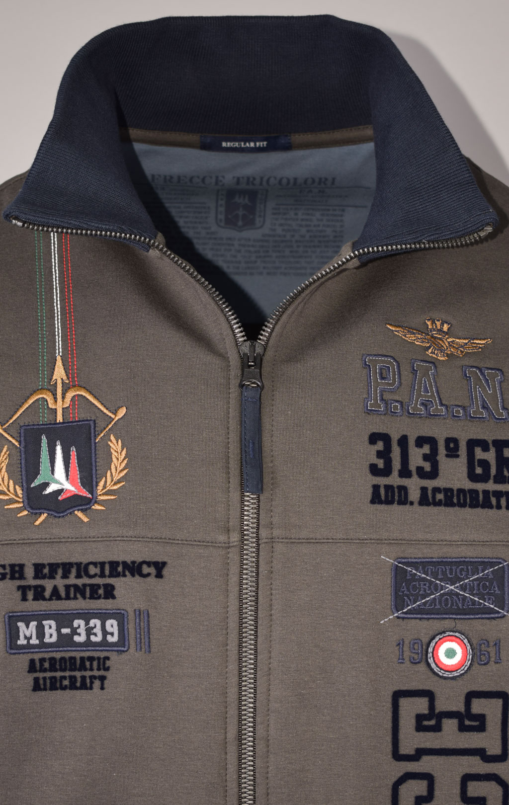 Олимпийка AERONAUTICA MILITARE FW 23/24/TR brown (FE 1824)