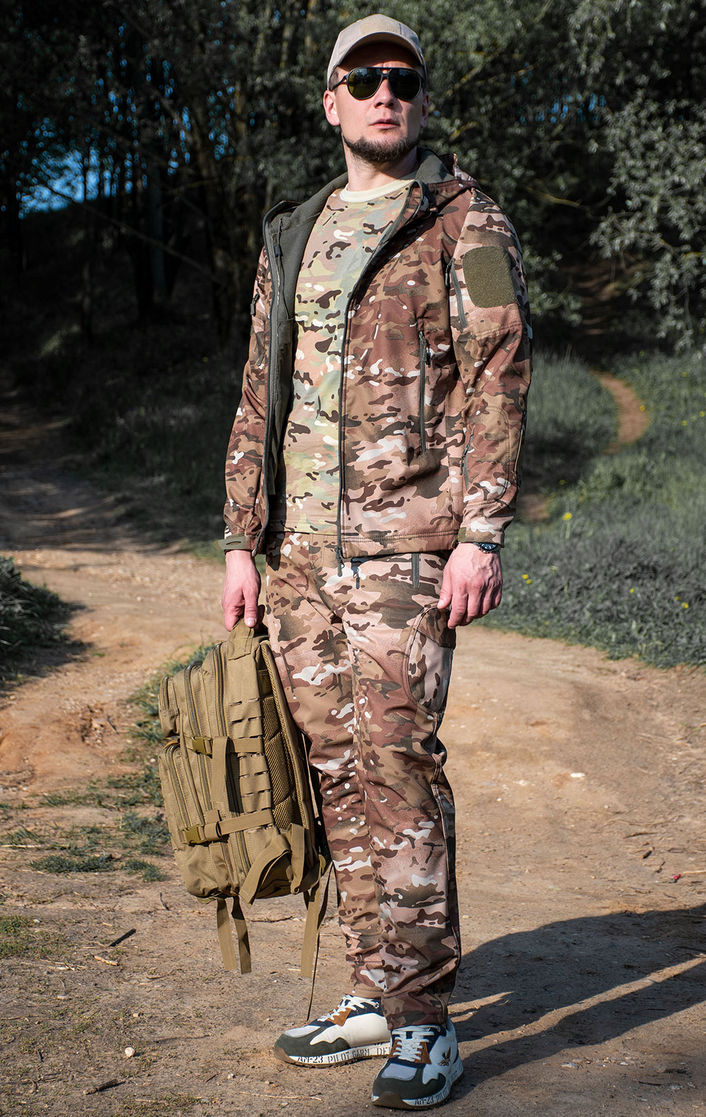 Костюм тактический SHARK SKIN Soft Shell утеплённый multicam UF-1163-jkt-pant Китай