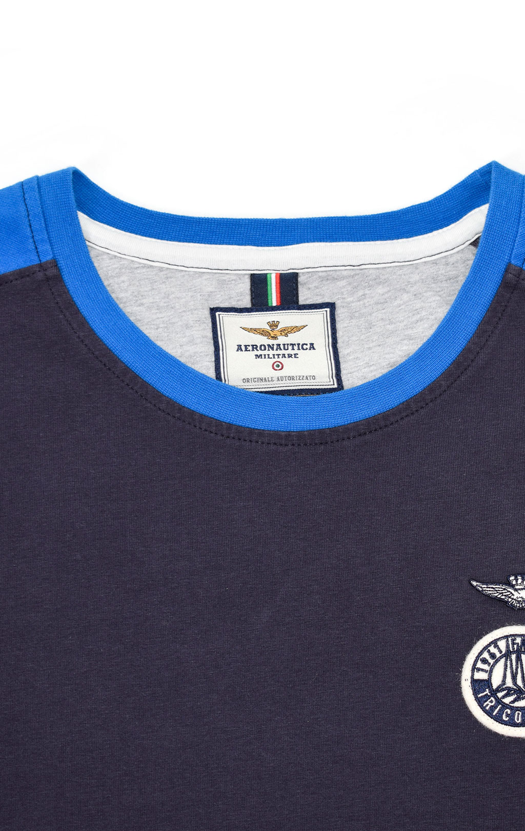 Футболка AERONAUTICA MILITARE SS 20 blue navy (TS 1700) 