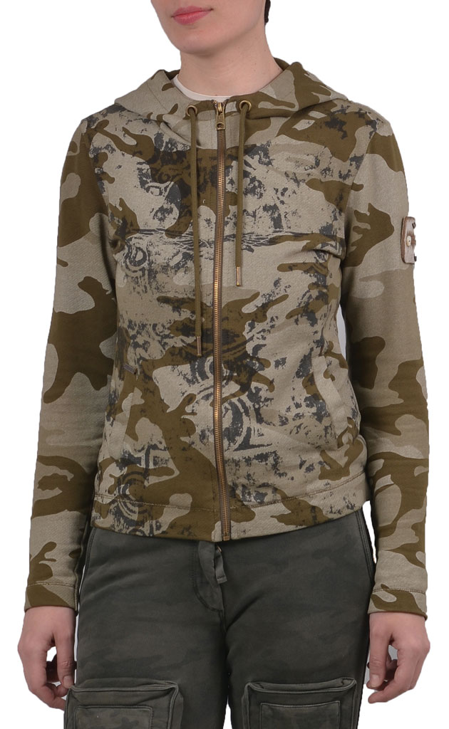 Женская толстовка AERONAUTICA MILITARE camouflage (FE 1016) 