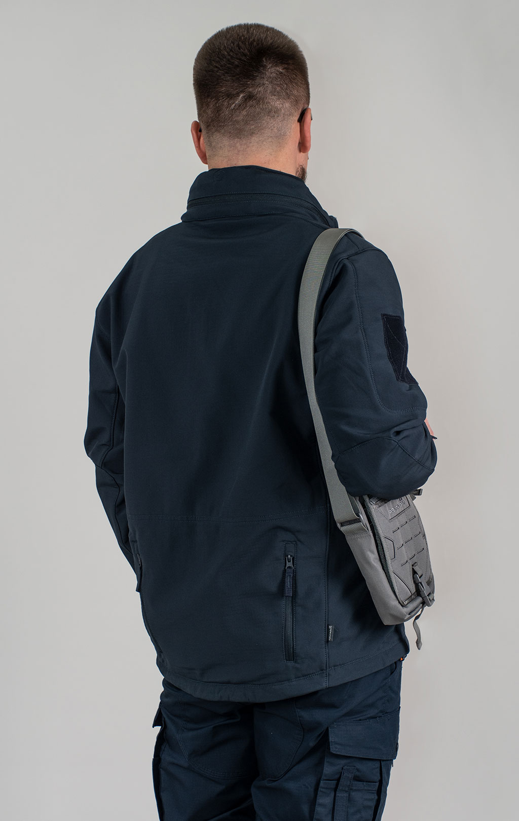 Куртка тактическая softshell Pentagon мембрана ARTAXES big size Soft Shell midnight blue 08011 