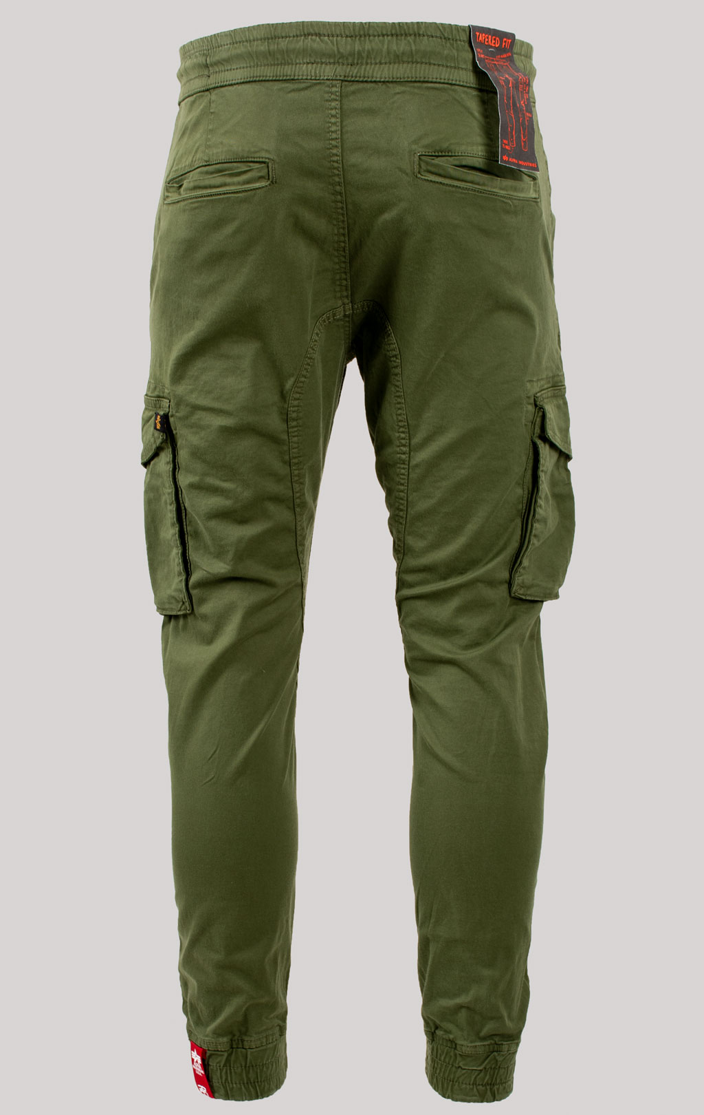 Брюки джоггеры ALPHA INDUSTRIES COTTON TWILL  JOGGER dark olive 