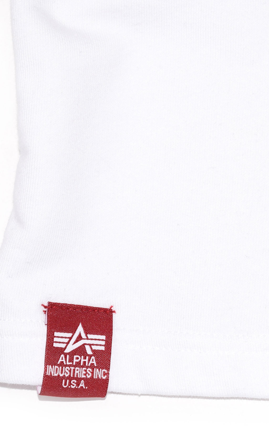 Женская футболка-кроп ALPHA INDUSTRIES BASIC BOXY T white 
