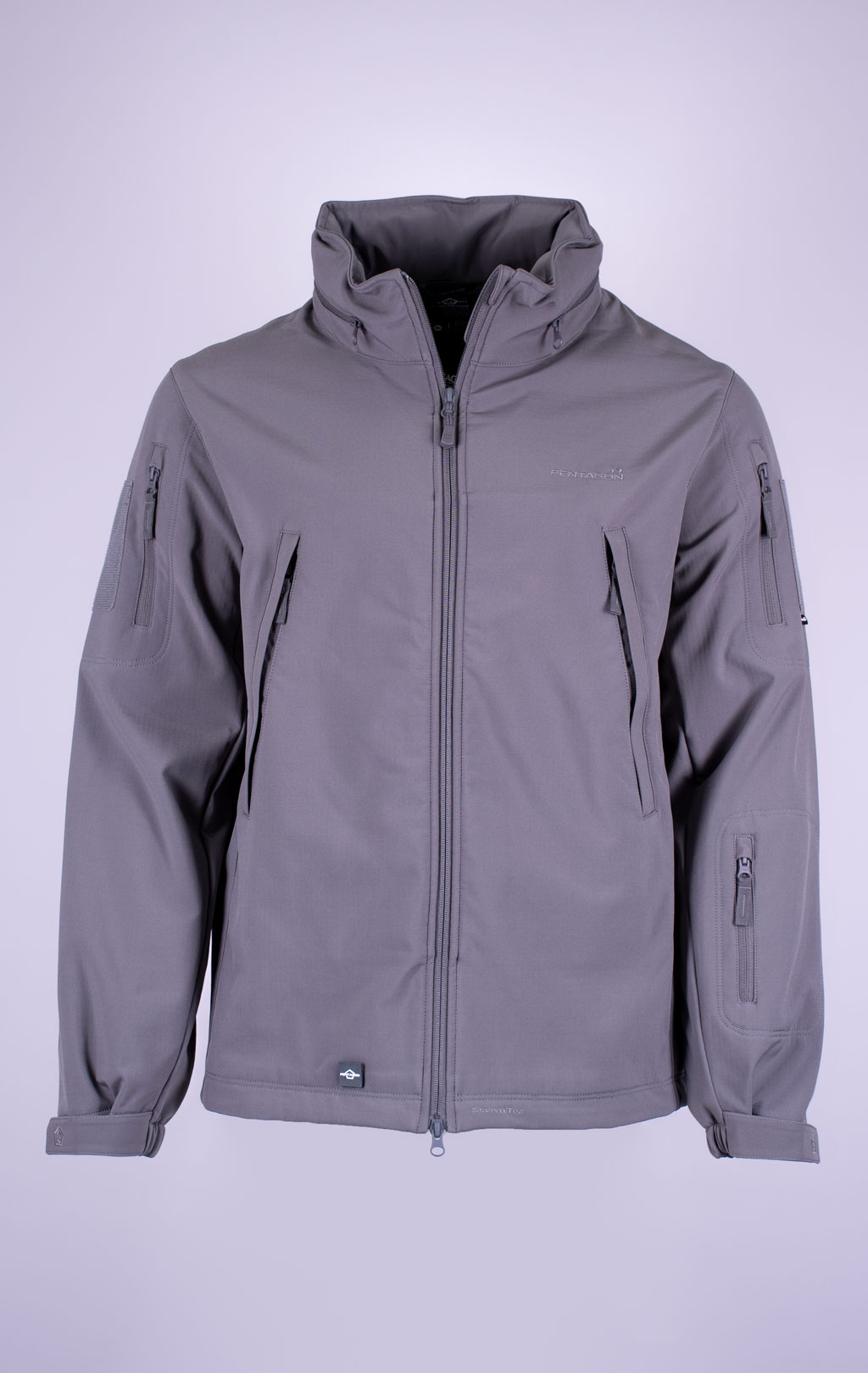 Куртка тактическая softshell Pentagon мембрана ARTAXES Soft Shell grey wolf 08011 