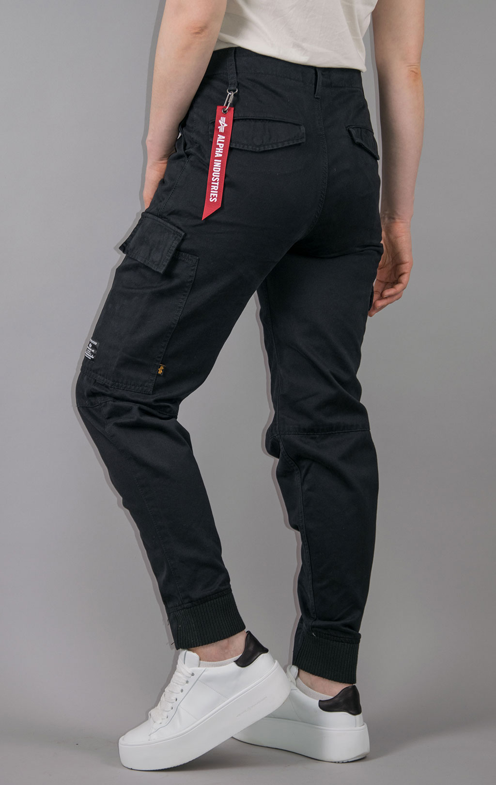 Брюки-карго ALPHA INDUSTRIES A-11 PANT black 