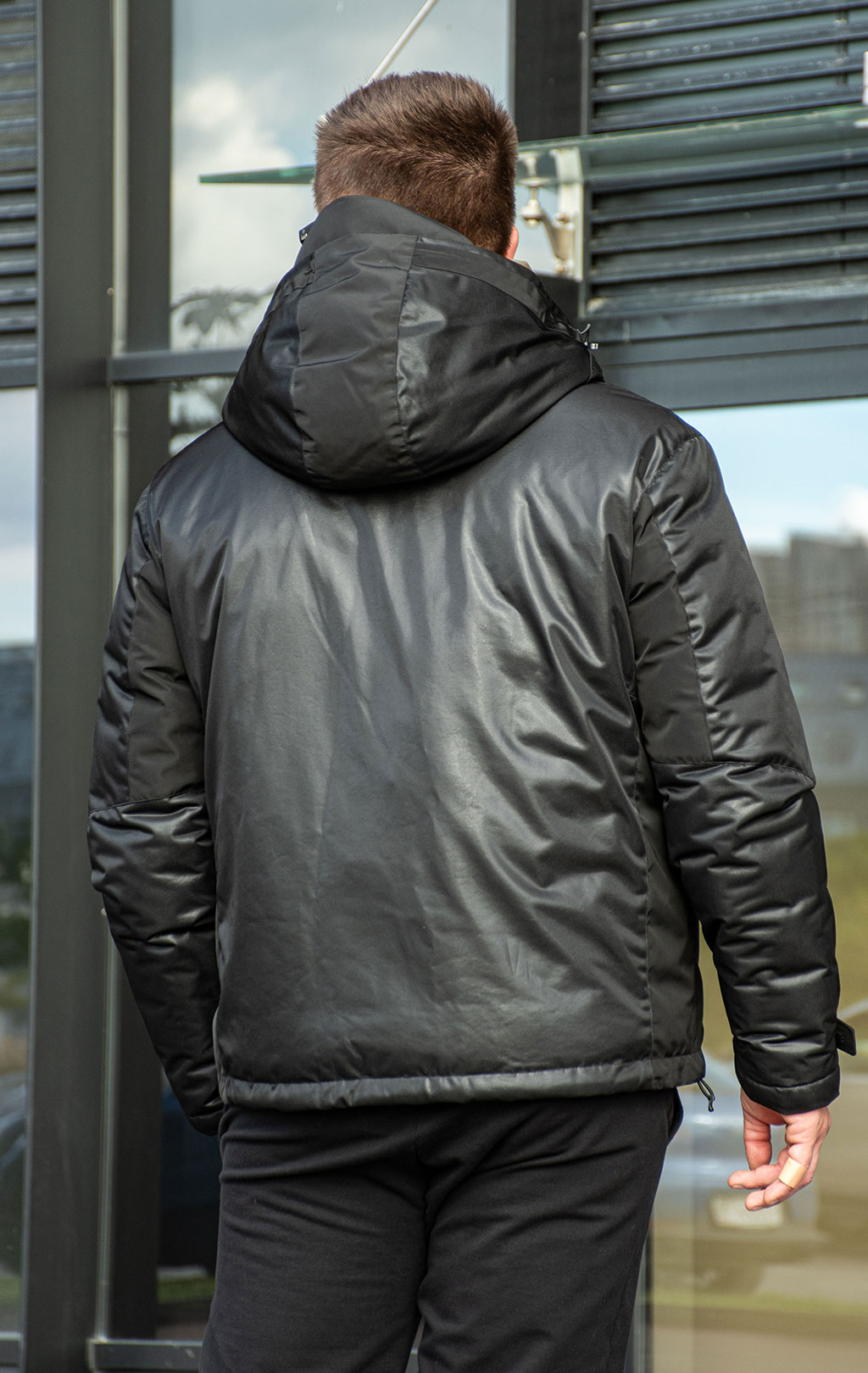 Куртка BLAUER ATKINS TEC POLYMESH FW 25/26 black (C03112) 