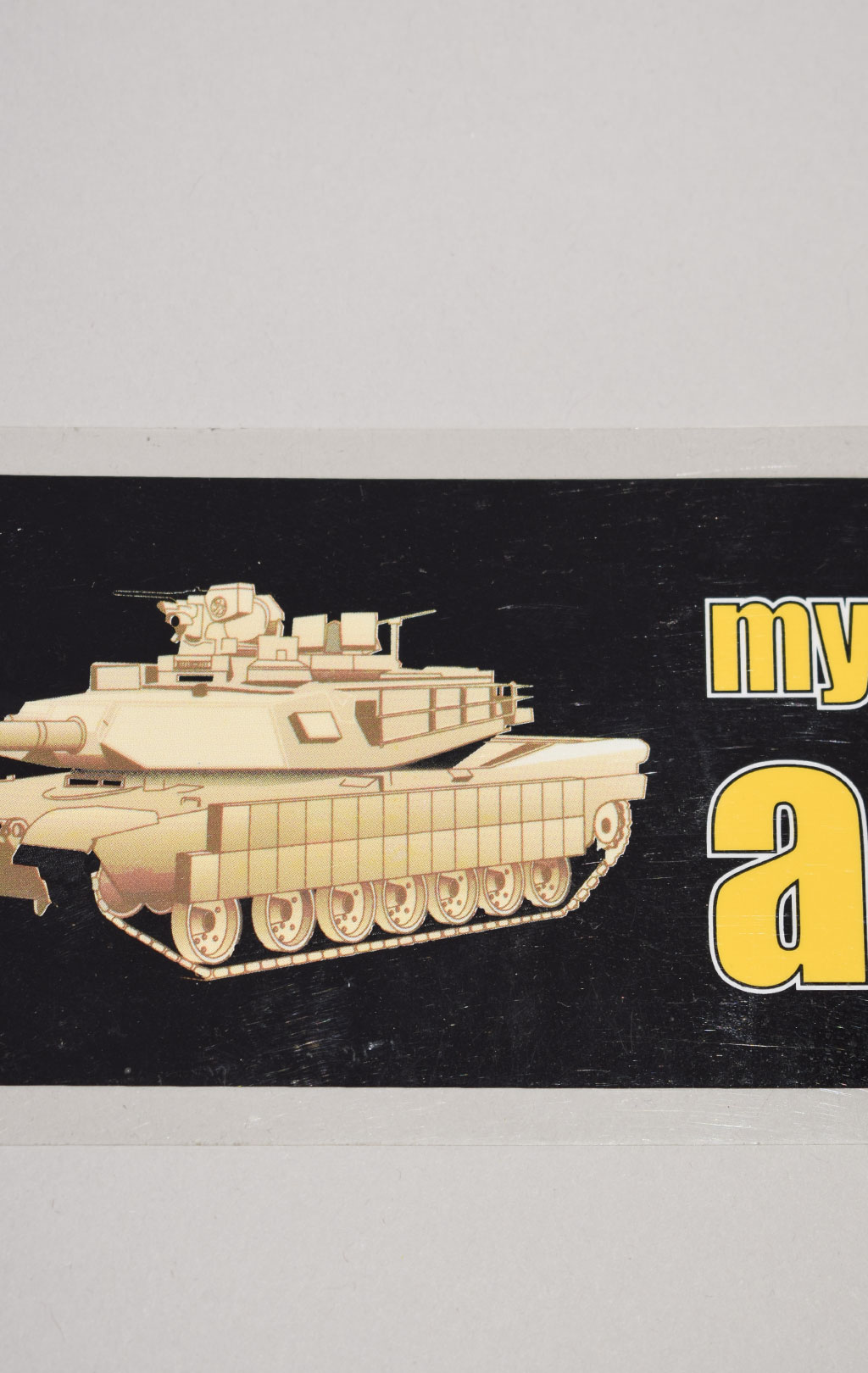 Наклейка My Other Car is My Abrams #17589 США