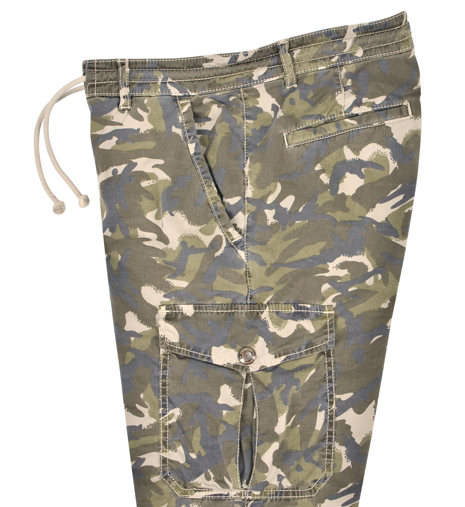 Брюки-карго AERONAUTICA MILITARE camouflage (PA 1300) 