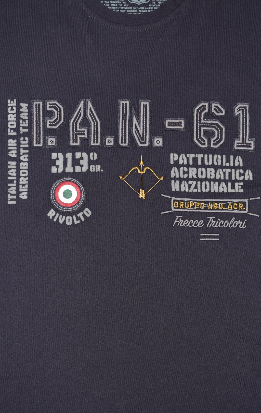 Футболка AERONAUTICA MILITARE SS 23/TR blue navy (TS 2071) 