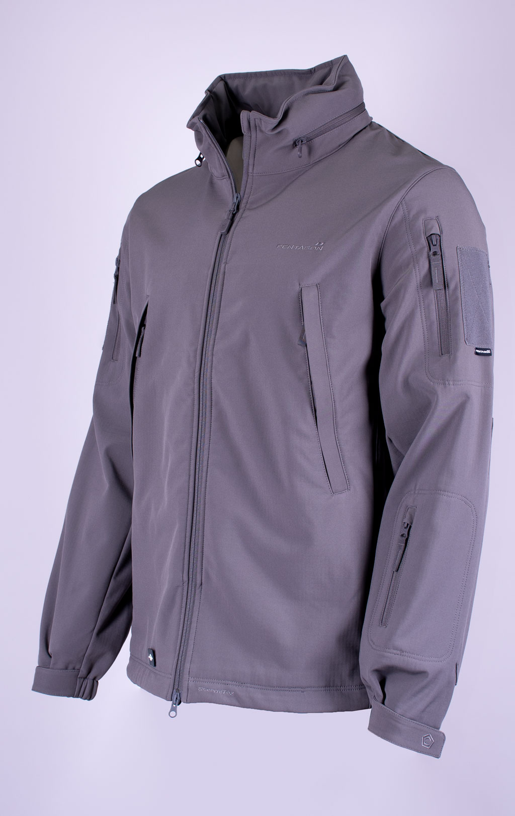 Куртка тактическая softshell Pentagon мембрана ARTAXES Soft Shell grey wolf 08011 