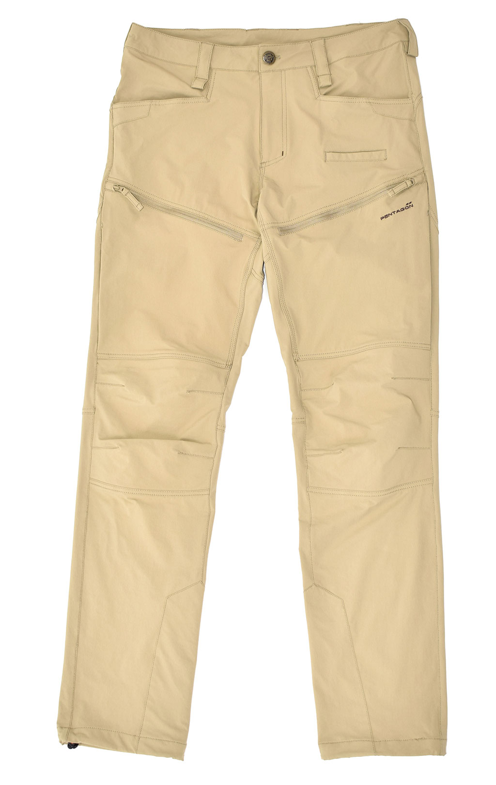 Брюки тактические Pentagon RENEGADE TROPIC полиэстр91%/эластейн6% stretch khaki 05047 