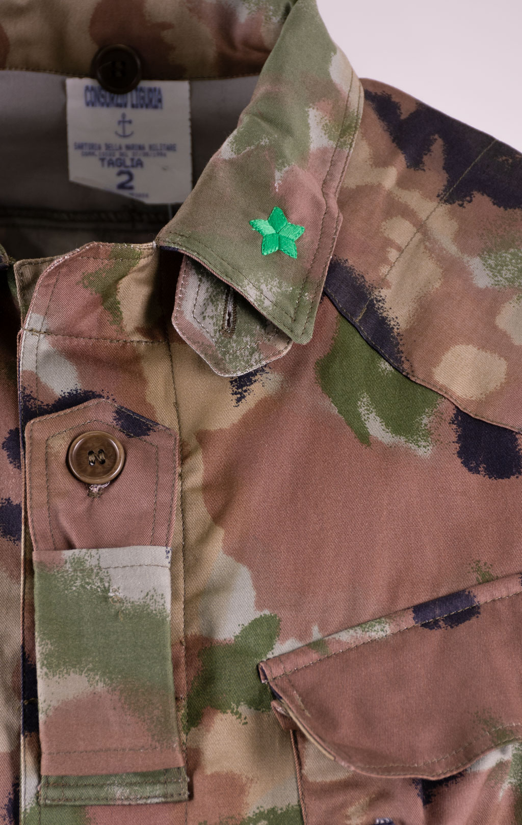 Китель полевой Batalion San Marco нового образца camo Италия