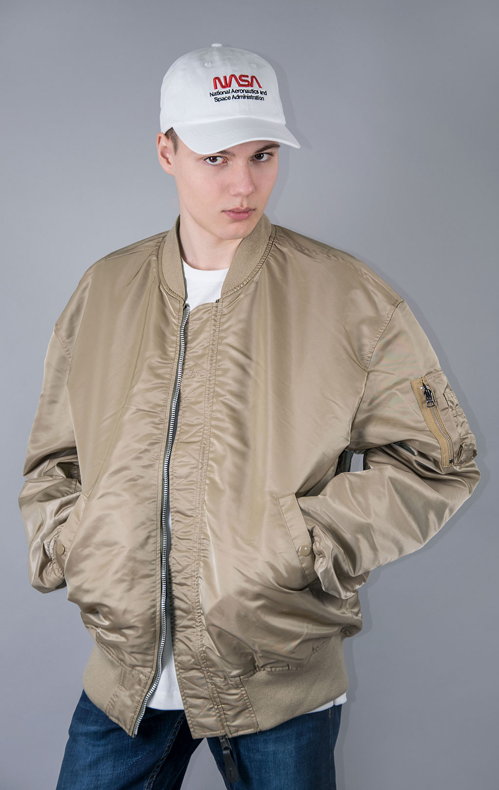 Ветровка ALPHA INDUSTRIES GEN-II FLIGHT JACKET L-2B SS 23 m OG-107 green 