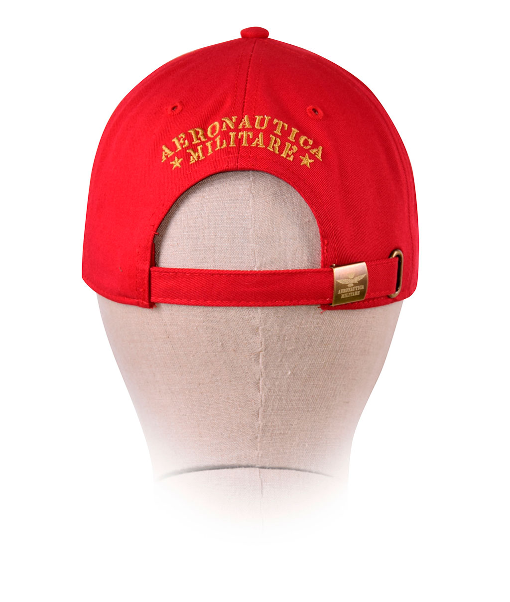 Бейсболка AERONAUTICA MILITARE rosso sport (HA 1006)
