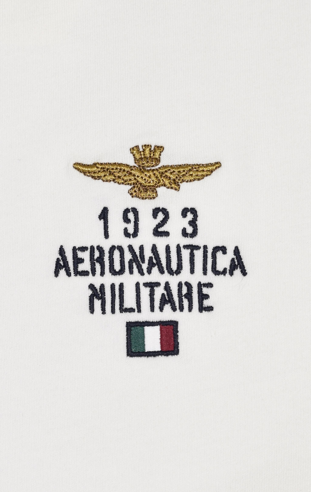 Свитшот AERONAUTICA MILITARE SS 23/TR bianco panna (FE 1801) 