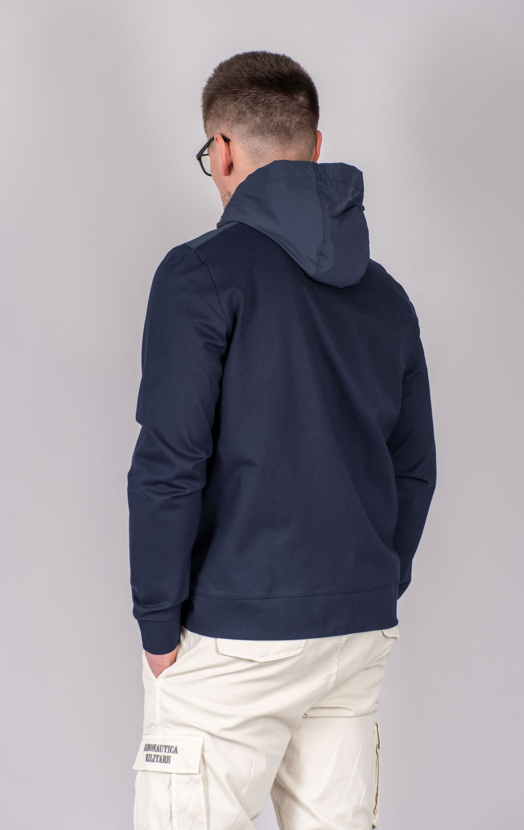 Куртка спортивная AERONAUTICA MILITARE SS 25 m/BD blue navy (AF 499) 