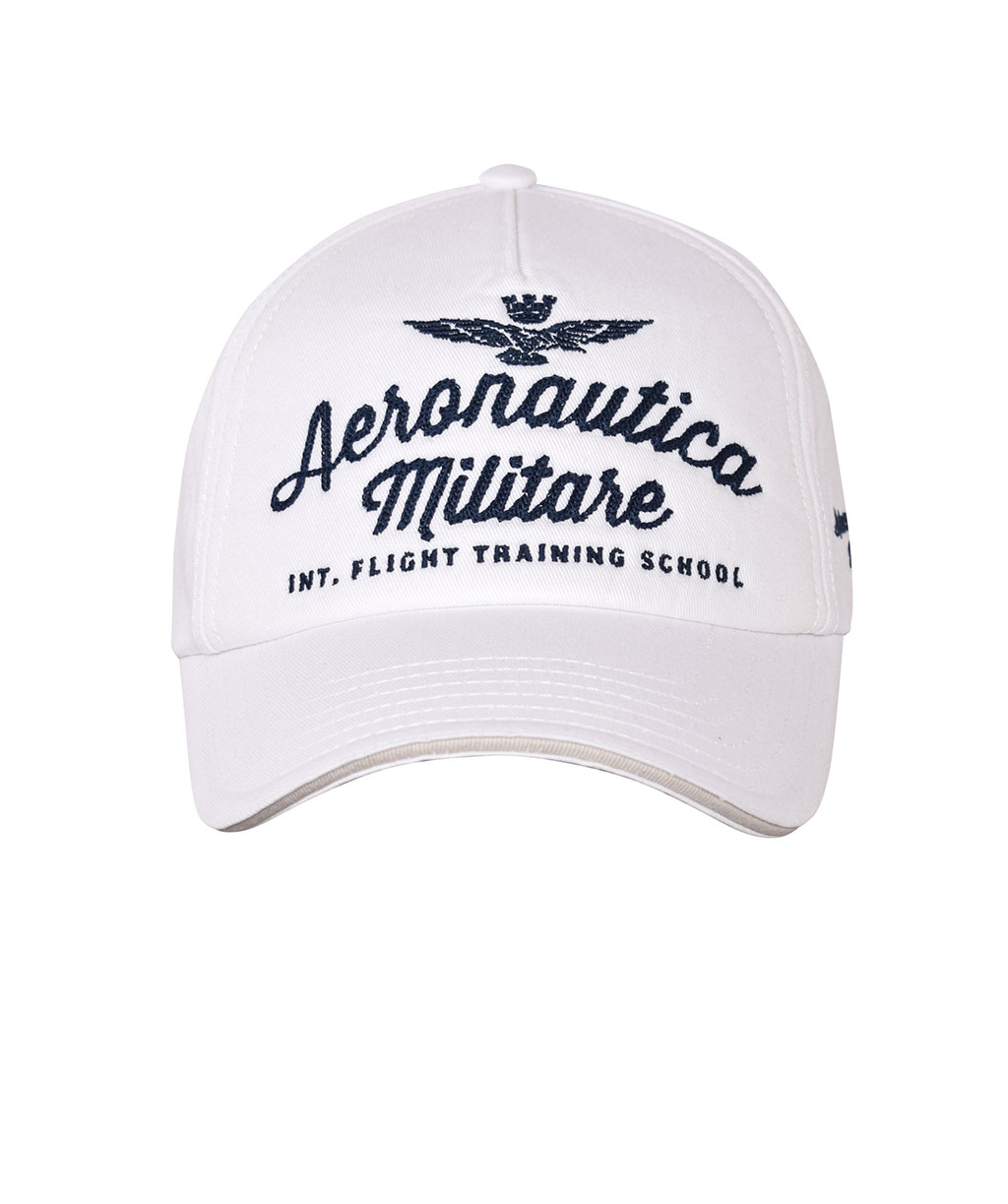 Бейсболка AERONAUTICA MILITARE SS 20/CN off white (HA 1040)
