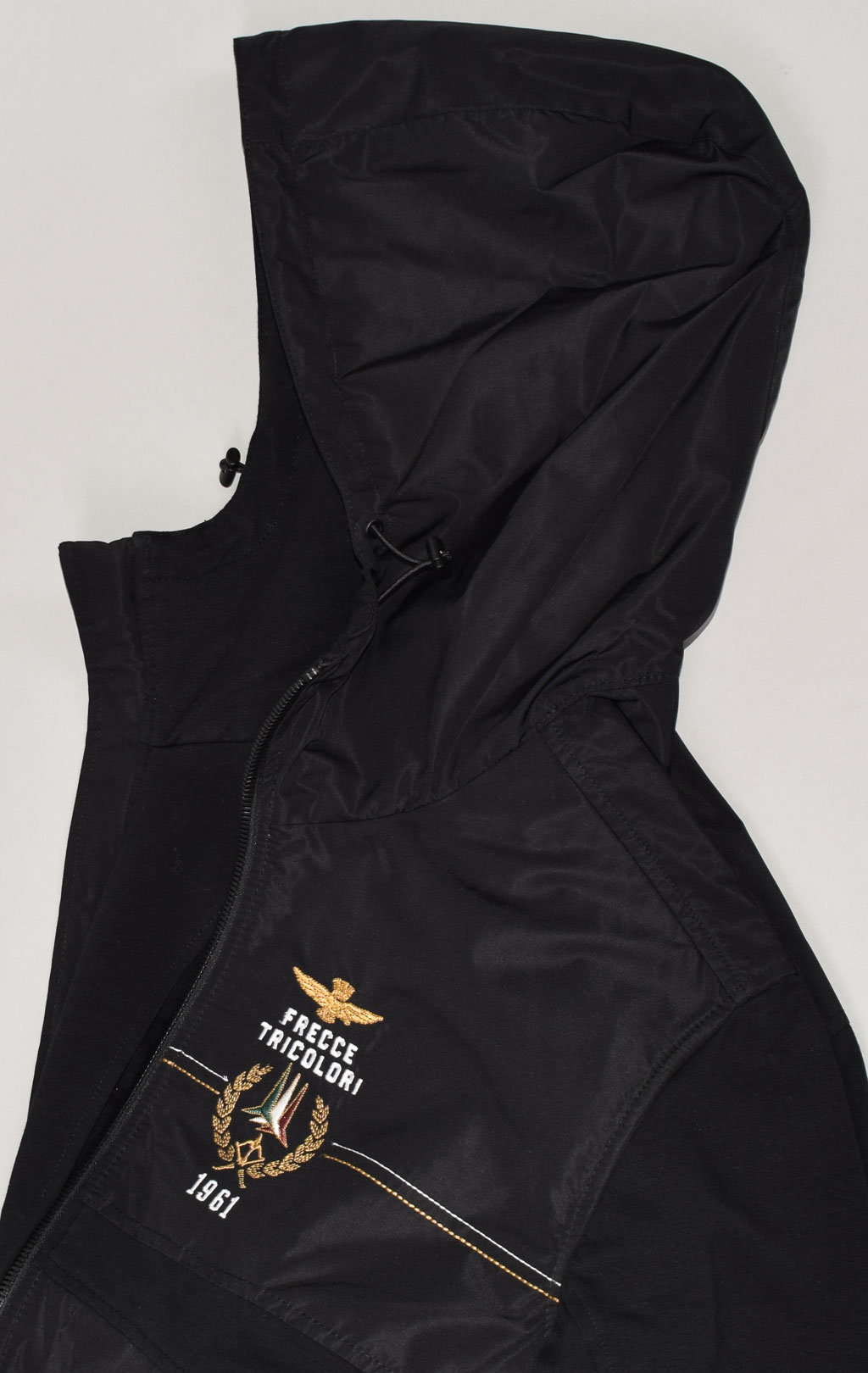 Куртка с капюшоном AERONAUTICA MILITARE FW 21/22 m/BD jet black (AF 434) 