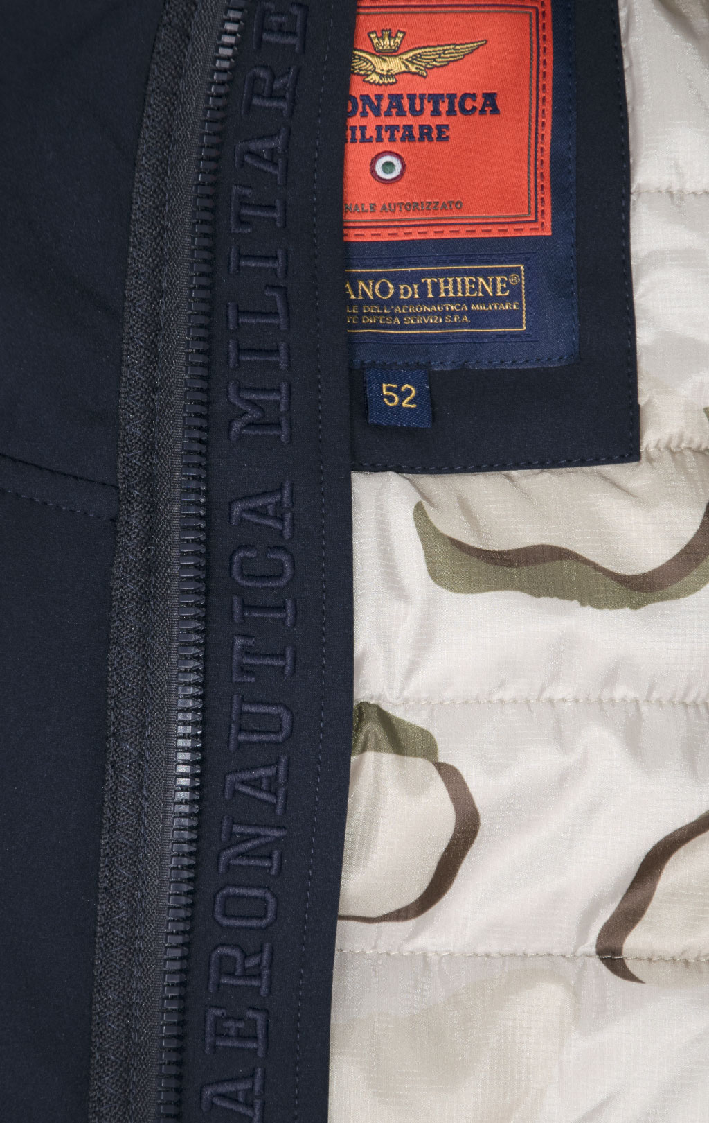 Куртка AERONAUTICA MILITARE FW 24/25 m/CN dark blue (AB 2182) 