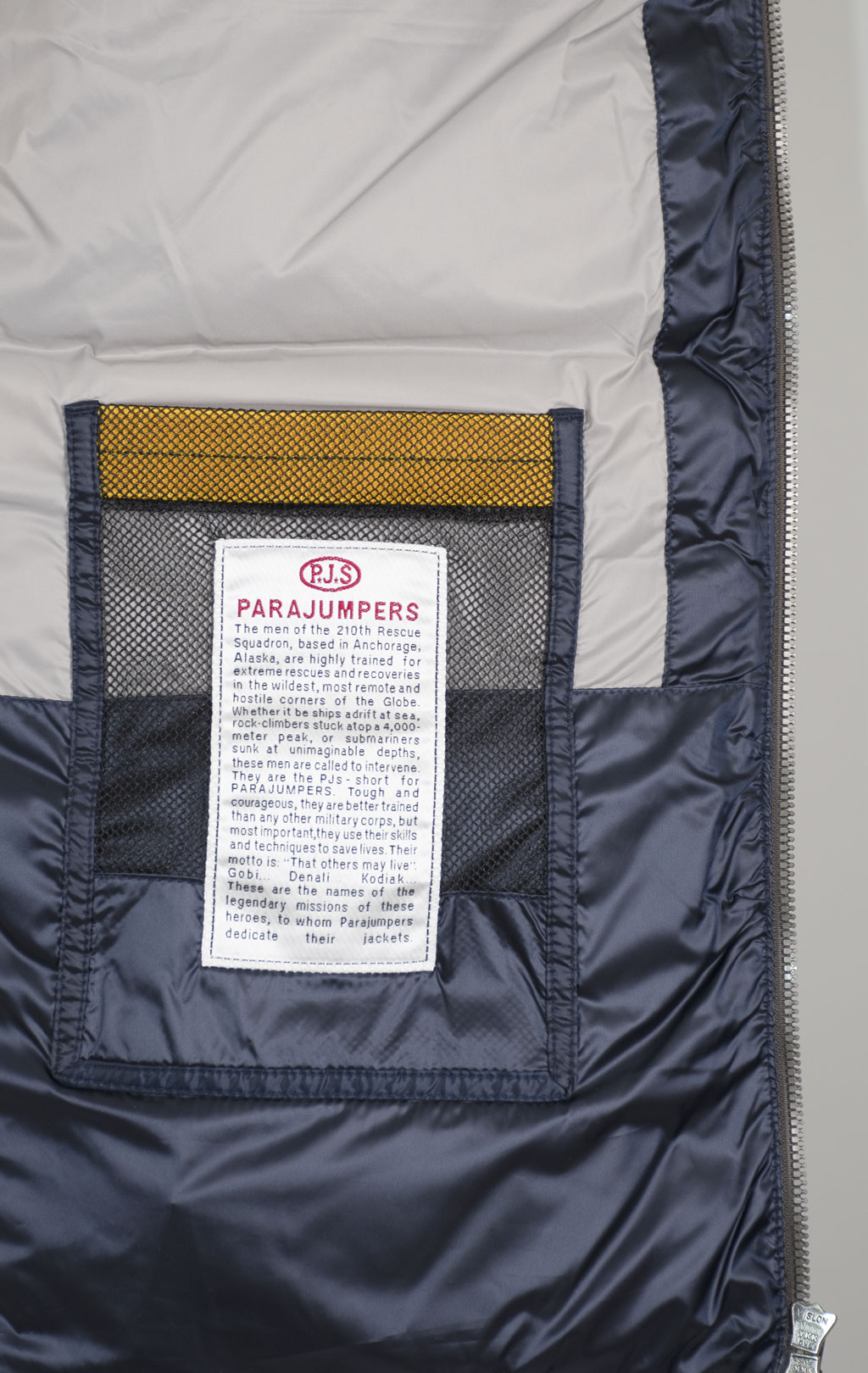 Куртка-пуховик PARAJUMPERS ROLPH FW 24/25 blue navy 
