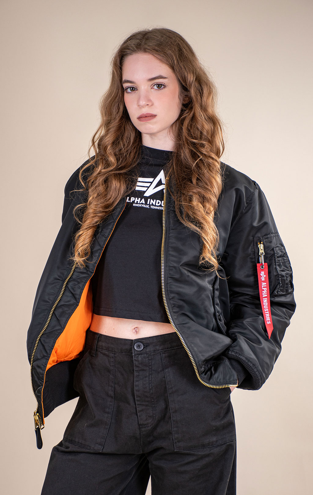 Бомбер ALPHA INDUSTRIES MA-1 HERITAGE FIT FLIGHT JACKET FW 26/27 black 