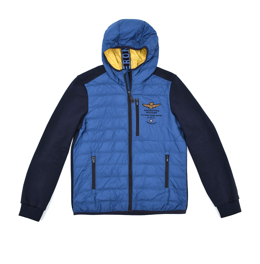 Куртка AERONAUTICA MILITARE FW 19/20 blue navy/cielo (AF 377) 