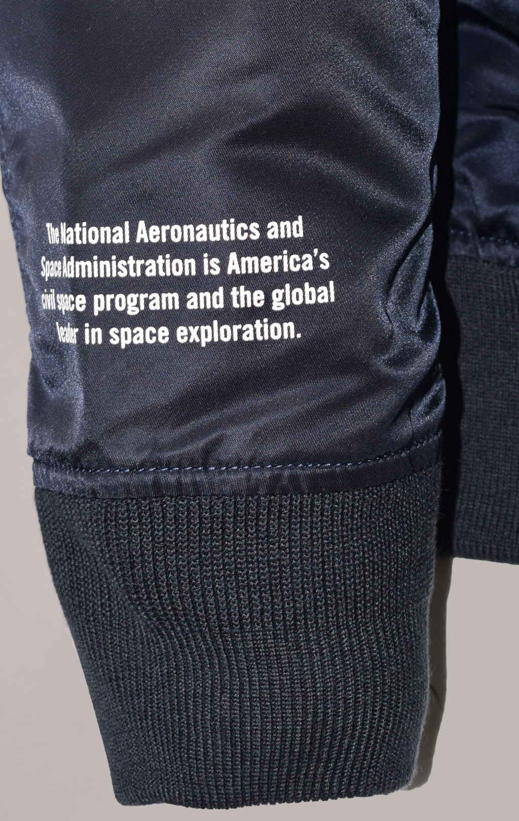 Ветровка ALPHA INDUSTRIES NASA GEN-II FLIGHT JACKET L-2B SS 23 m replica blue 