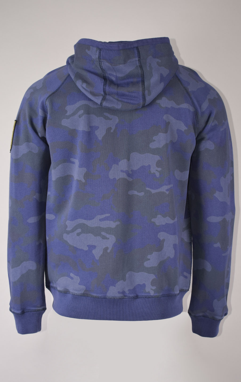 Толстовка с капюшоном AERONAUTICA MILITARE SS 23/IN camouflage pilot blue (FE 1757) 