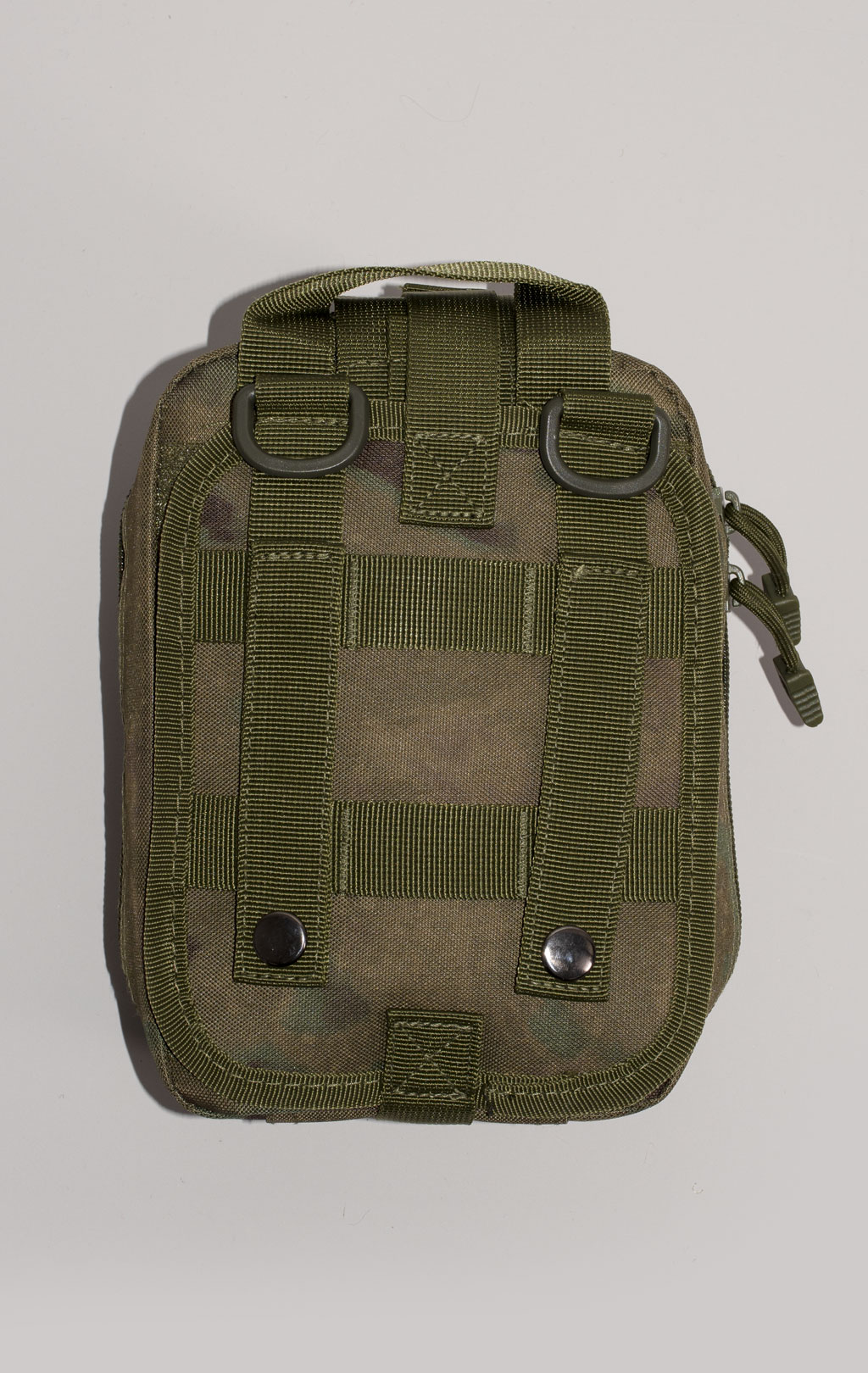 Подсумок медицинский FIRST AID KIT отрывной, с  нашивкой green camo PH-896 Китай