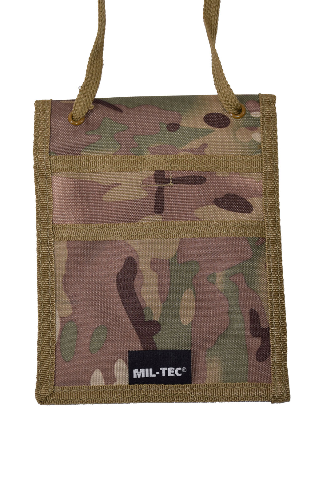 Сумка нагрудная Mil-Tec Neck Wallet velcro 14x1x19 multicam 