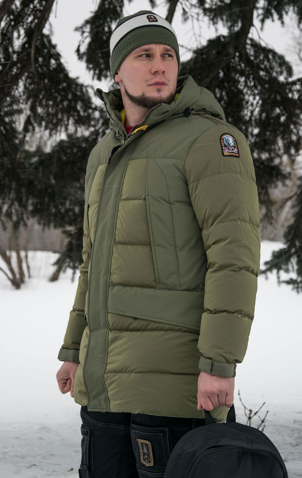 Пуховик PARAJUMPERS SHEDIR FW 19/20 military 